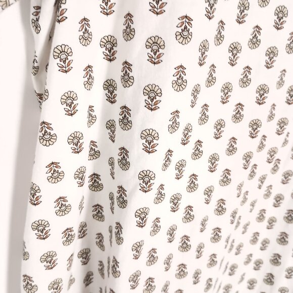 Pure Jill Black Scoop Neck Elliptical Tee Pima Cotton Top Women’s Size L - Picture 4 of 7